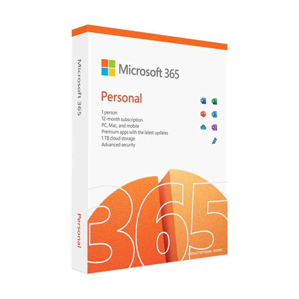 Microsoft Office 365 Personal (1 Year Subscription)